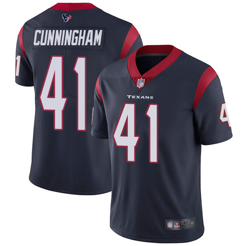 Houston Texans Limited Navy Blue Men Zach Cunningham Home Jersey NFL Football 41 Vapor Untouchable